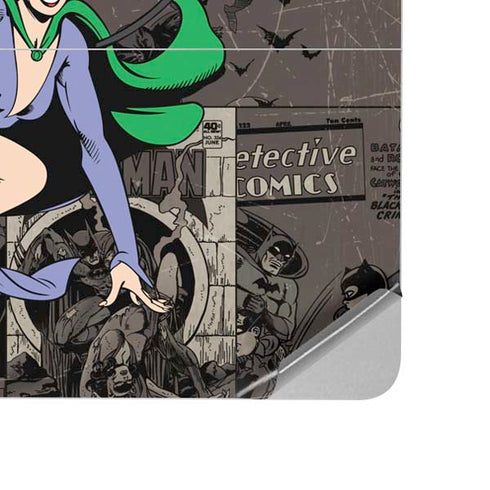 DC Comics Catwoman Vintage Action Pose Pattern Surface Laptop Studio Skin